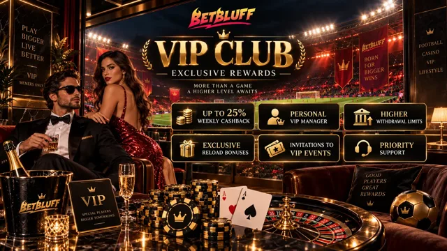 VIP Rewards at Betbluff Casino